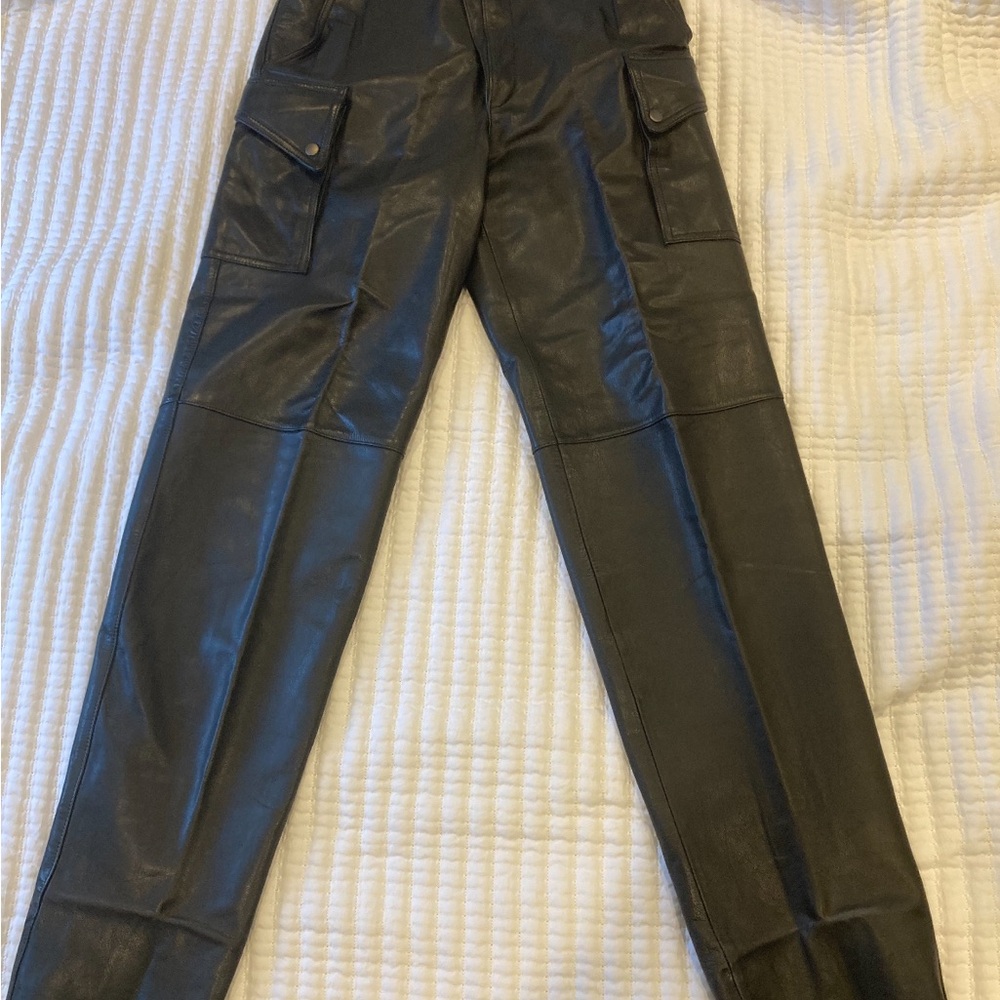 Tannery West Black Cargo Pants with Sturdy Design